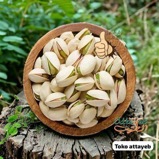 

Kacang Pistachio Kualitas Premium 500gr / Fustuk / Kacang Arab Original Baru Exp 2026