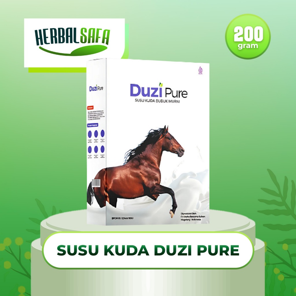 

Duzi Pure - Susu Kuda Liar Bubuk Asli Lombok Untuk Persendian isi 200 gr