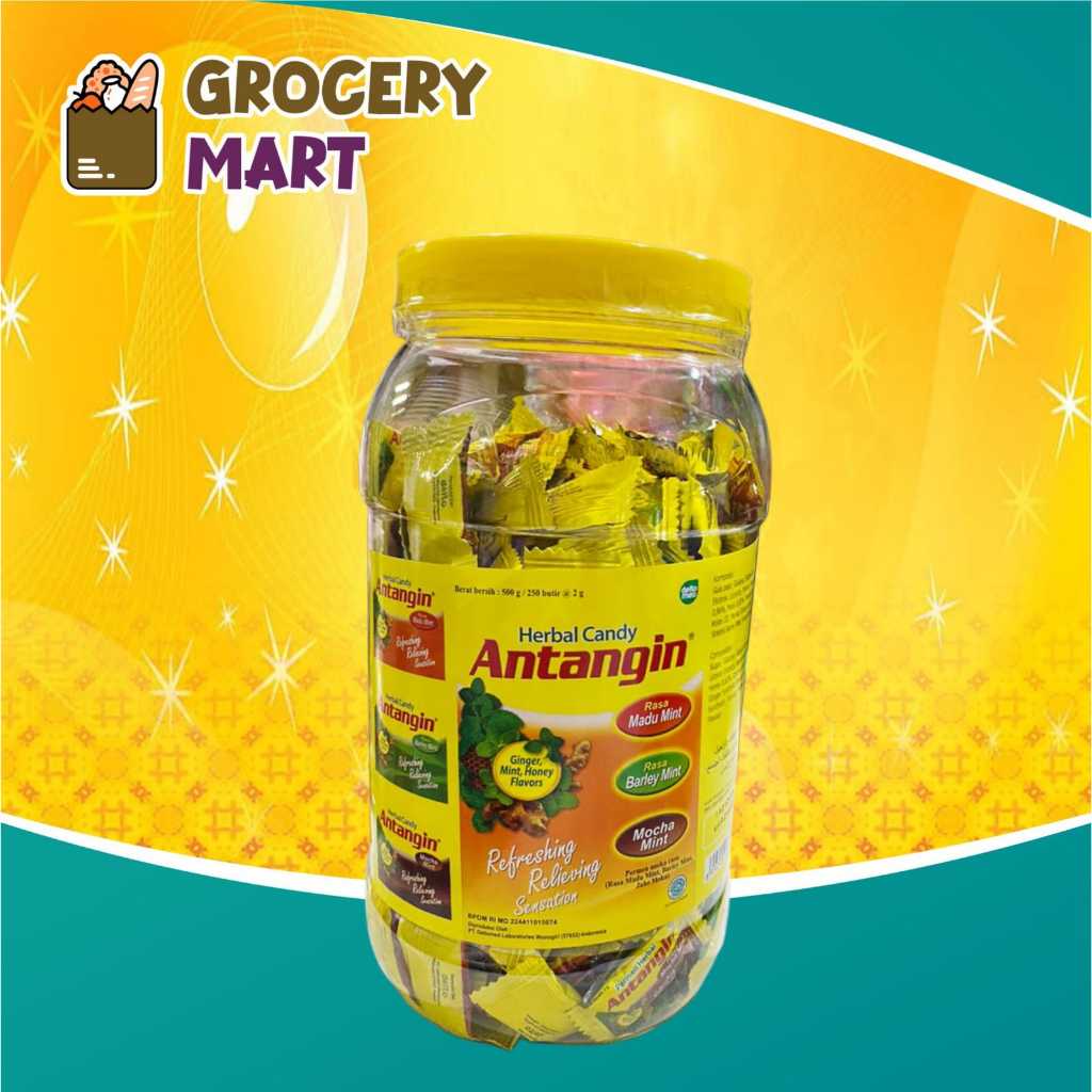 

(TOPLES) Permen Herbal Candy ANTANGIN Aneka Rasa 500gr