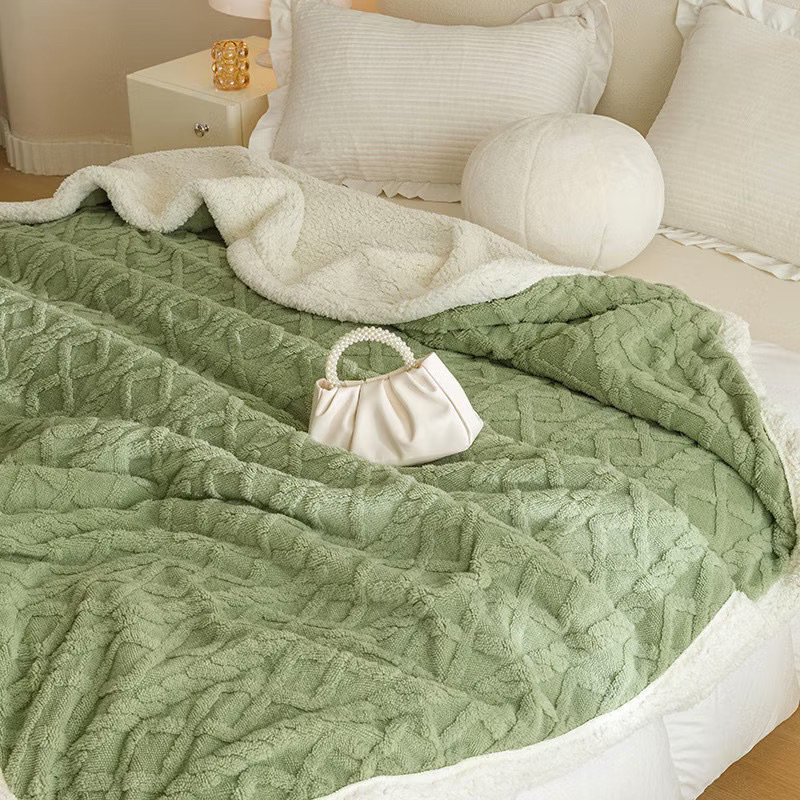 Selimut Tebal Dewasa Halus Bulu Domba 2 lapis ULTIMATE 180x200cm SRH