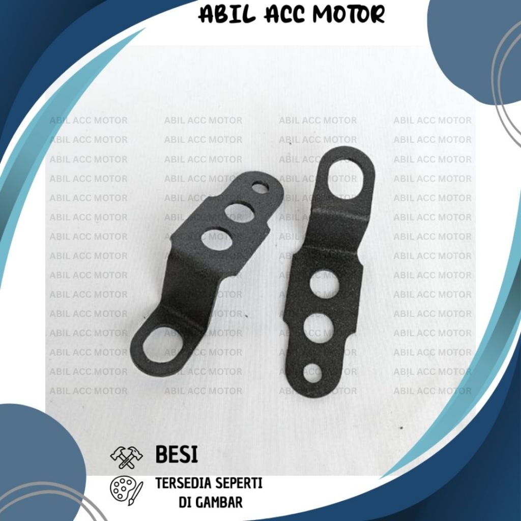 BRACKET BRAKET BREKET LAMPU VIXION DUDUKAN LAMPU TEMBAK VIXION OLD NVL NVA MODEL S BRAKET DUDUKAN LA
