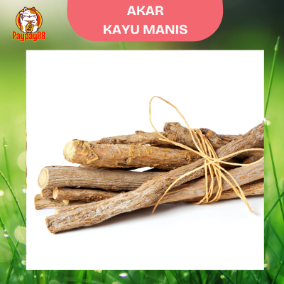 

Akar Kayu Manis | Licorice Kering | Kayu Legi | Akar Legi | Herbal