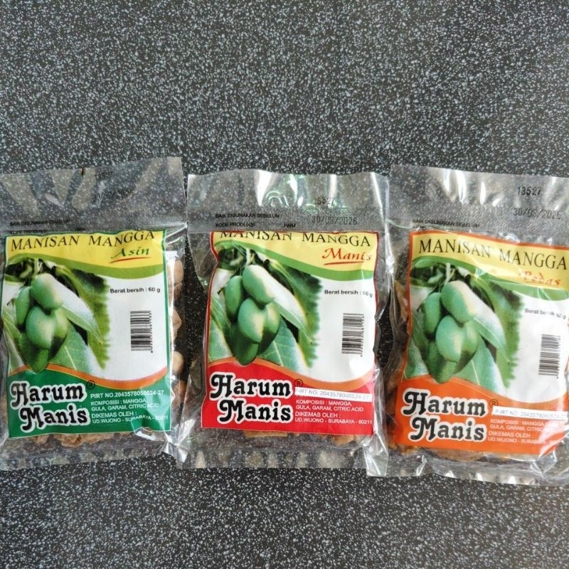 

Manisan Mangga Harum Manis 60gr / manisan mangga