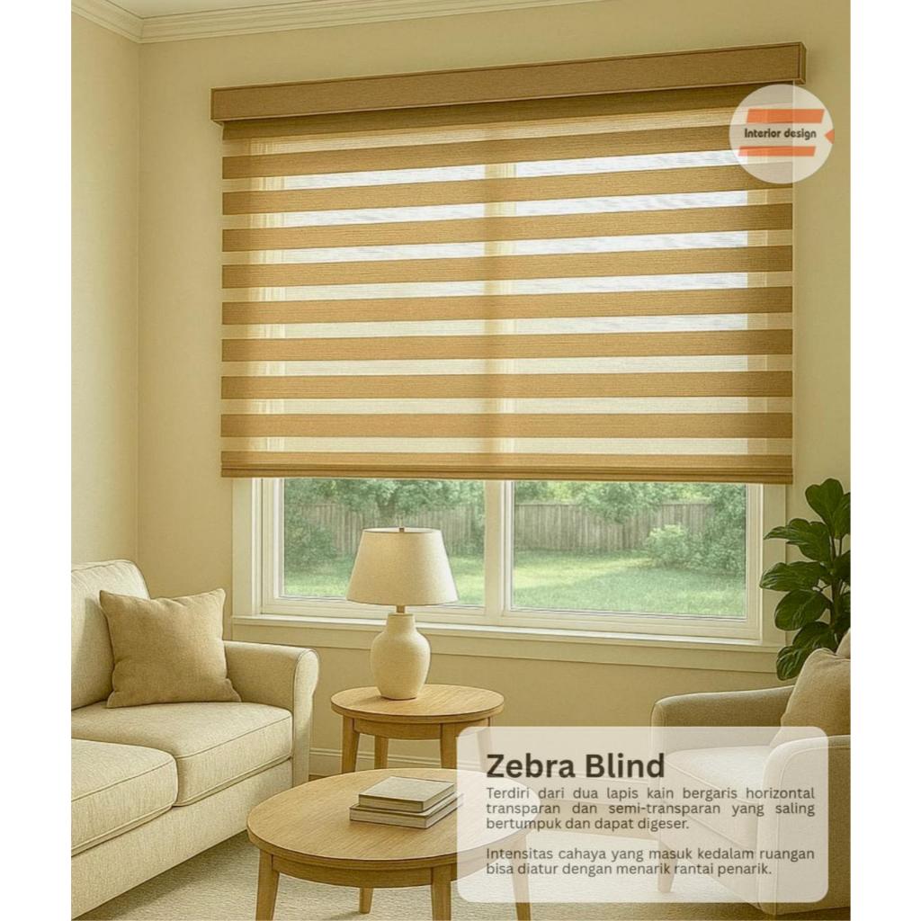 NOVE - ROLLER BLIND / TIRAI GULUNG / ZEBRA BLIND