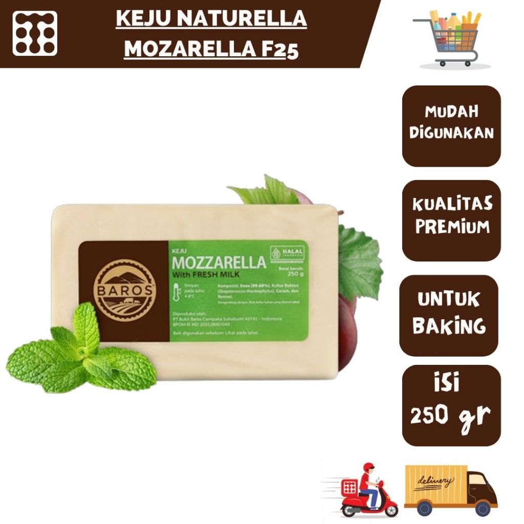 

KEJU NATURELLA MOZARELLA BAROS F25