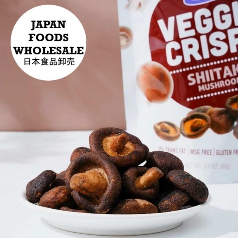 

Shary Mushroom Chips / veggie crisps / keripik sayur / cemilan impor / snack