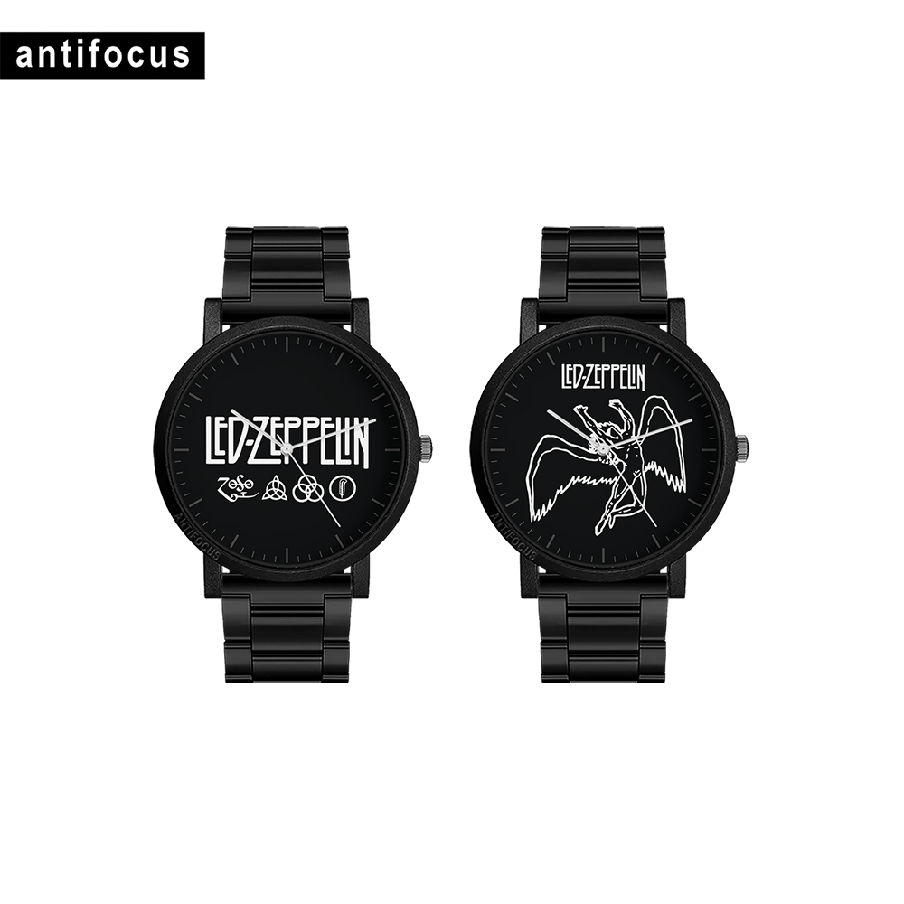 Jam Tangan Pria Led Zeppelin | Analog Custom Band Pop Punk Rock Metal Couple Wanita Anak Original