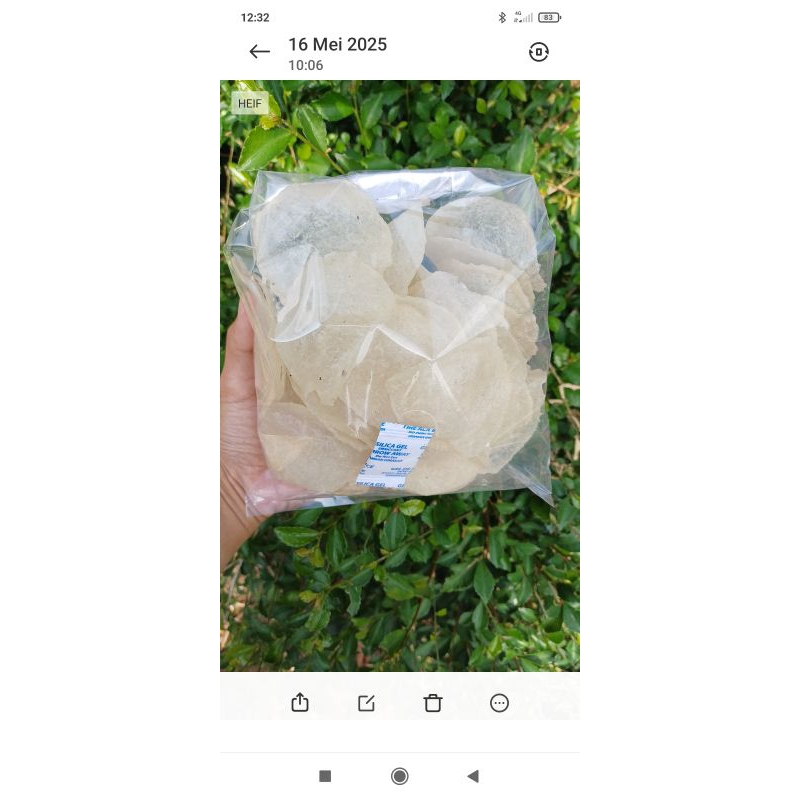 

EMPING KETAN MENTAH 125gr