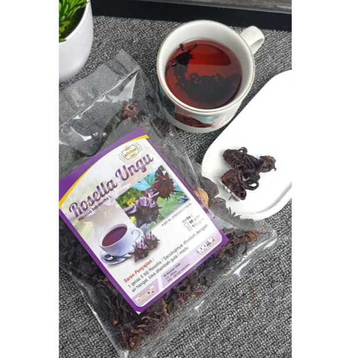 

Bunga Rosella Ungu 100gr Kualitas Bagus - Teh Bunga Rosela