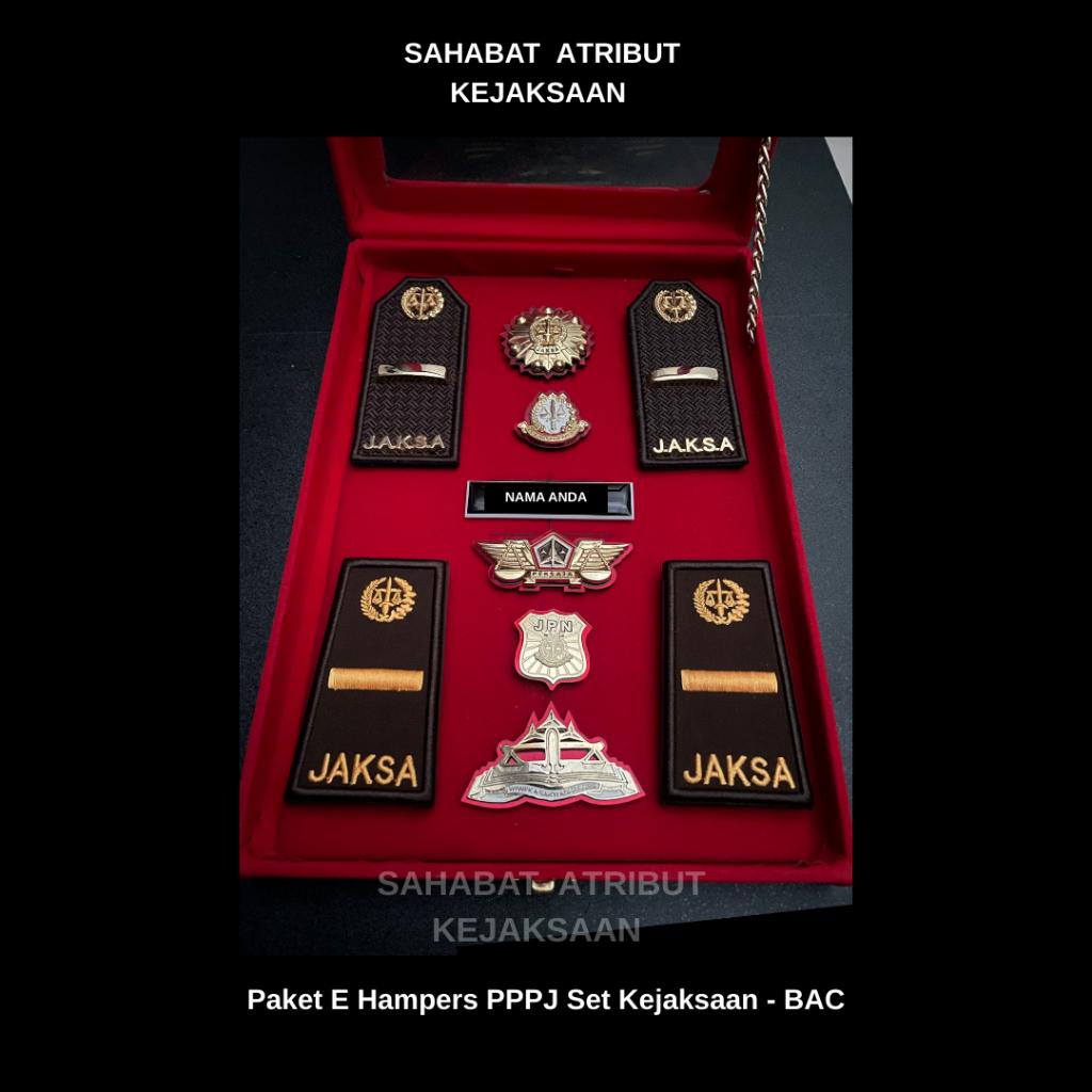 Paket Hampers Jaksa/Gift Box PPPJ Atribut 3A Jaksa Kejaksaan