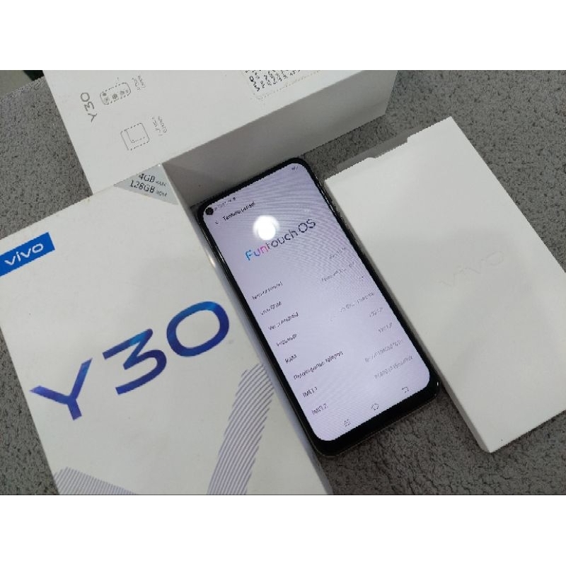 Vivo Y30 Ram 4/128gb