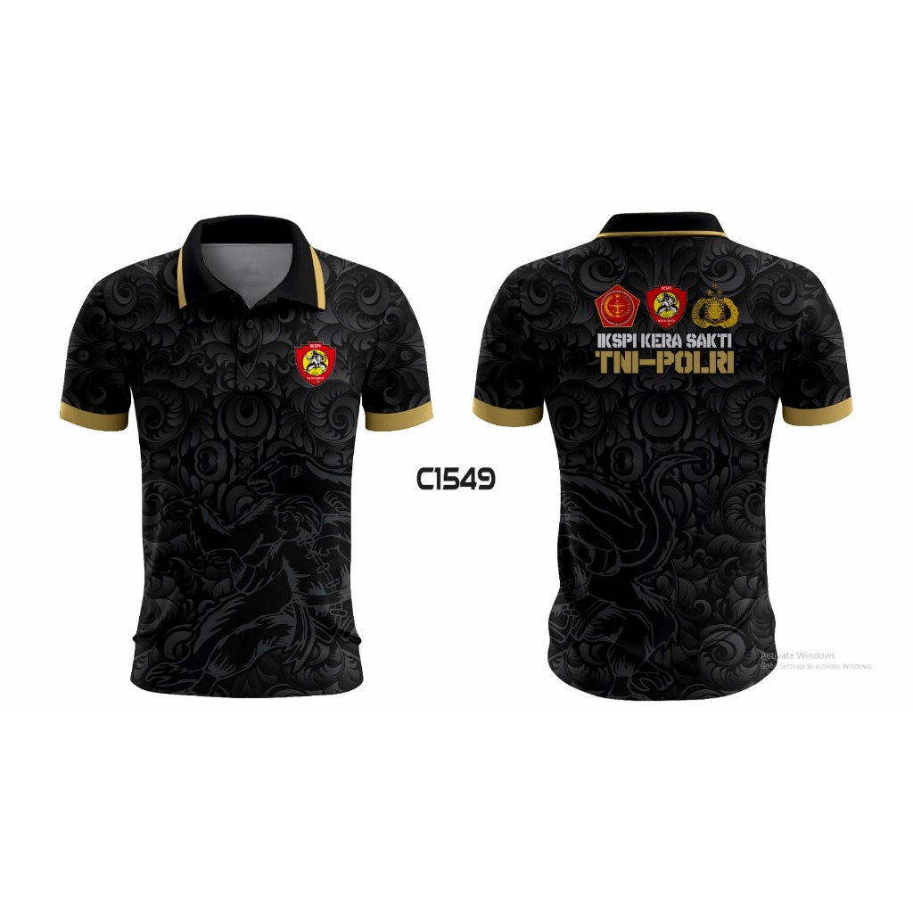 KAOS JERSEY IKSPI TNI-POLRI FULL PRINTING KUALITAS PREMIUM