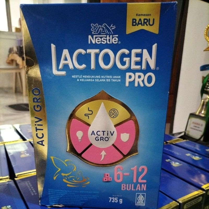 

LACTOGEN PRO 6-12 bulan 735gr. Paling murah!
