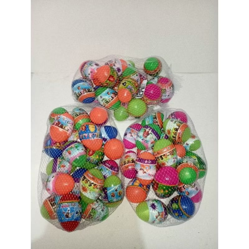 20PCS TELUR AJAIB BERHADIAH MAINAN