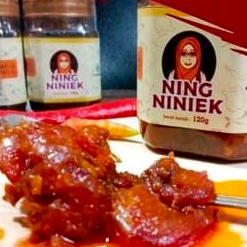 

SAMBAL UDANG PEDAS NING NINIEK / SAMBEL IKAN ASIN KHAS SURABAYA 120 GR