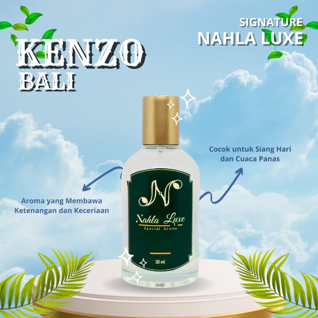 Parfum Unisex Wangi Tahan Lama – Aroma Kenzo Bali | Nahla Luxe 35ml