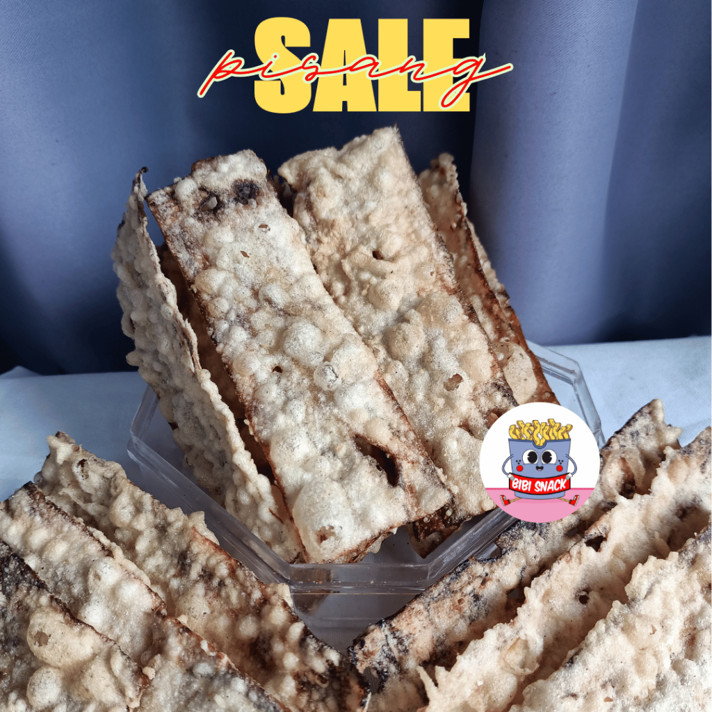 

Bibi Snack - Sale Pisang Kering Lidah Bandung 1kg