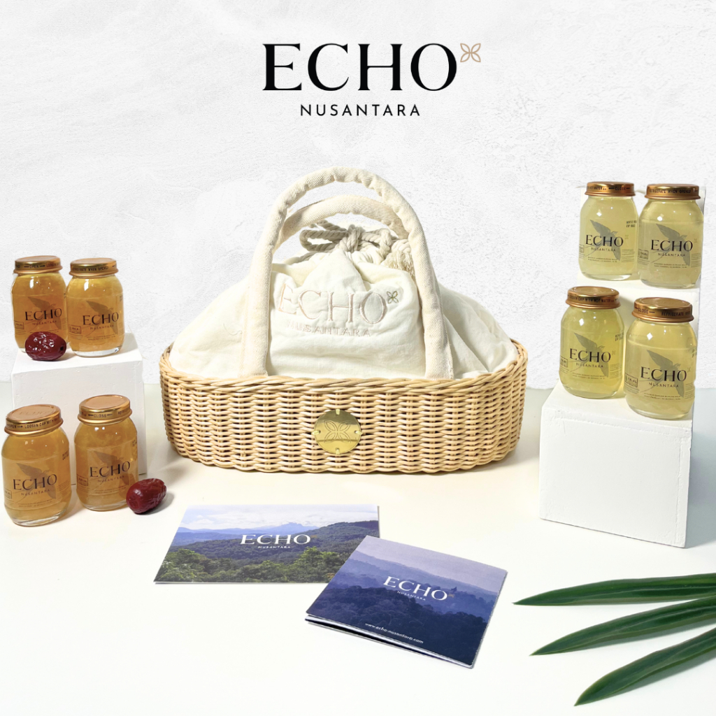 

Sarang Burung Walet 8 Botol - Birds Nest - Echo Nusantara - Hampers Premium