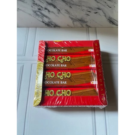 

( Perbox Isi 24 ) CHO CHO COKELAT BAR @10gr