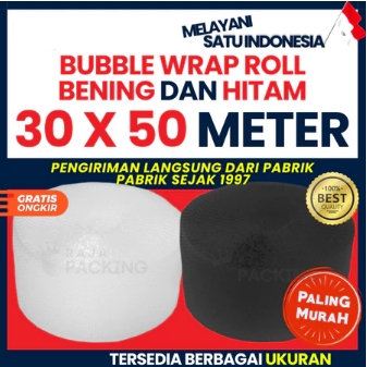 

NEW Bubble Wrap Roll 30CM x 50M TEBAL Jakarta Instant SameDay