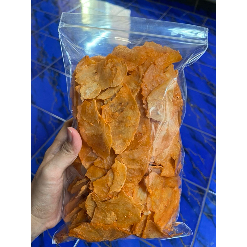 

pecahan emping bumbu pedas kemasan 1kg