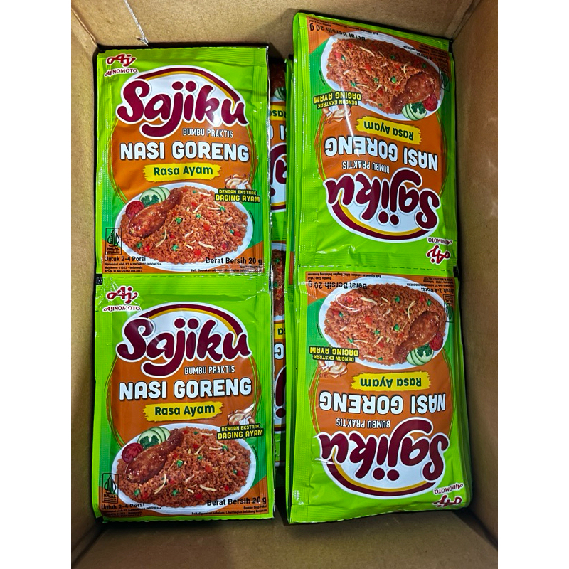 Sajiku bumbu Nasi Goreng 1 renteng 10pcs