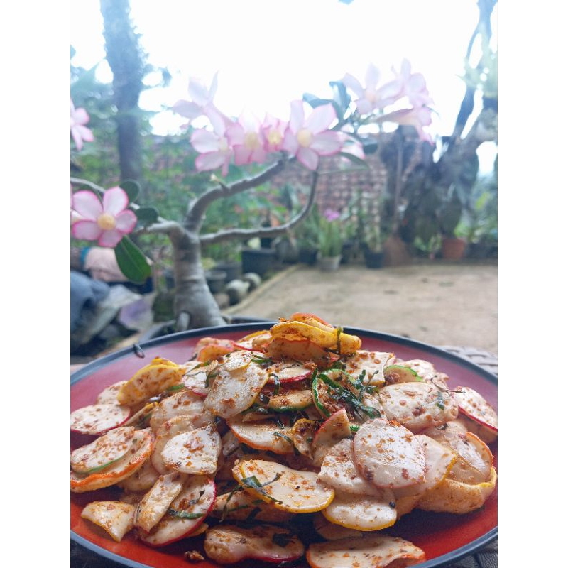 seblak kering kerupuk bawang pedas extra daun jeruk / rempah sultan / bumbu melimpah / kerupuk sebla