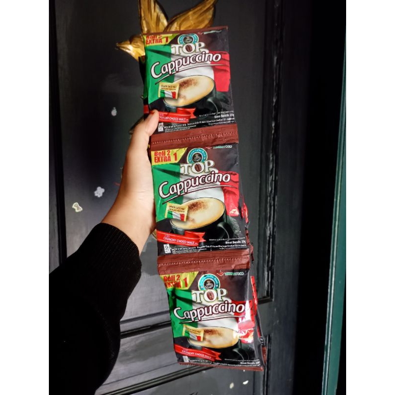

Topcoffe cappuccino serenteng isi 15|| Ready Medan