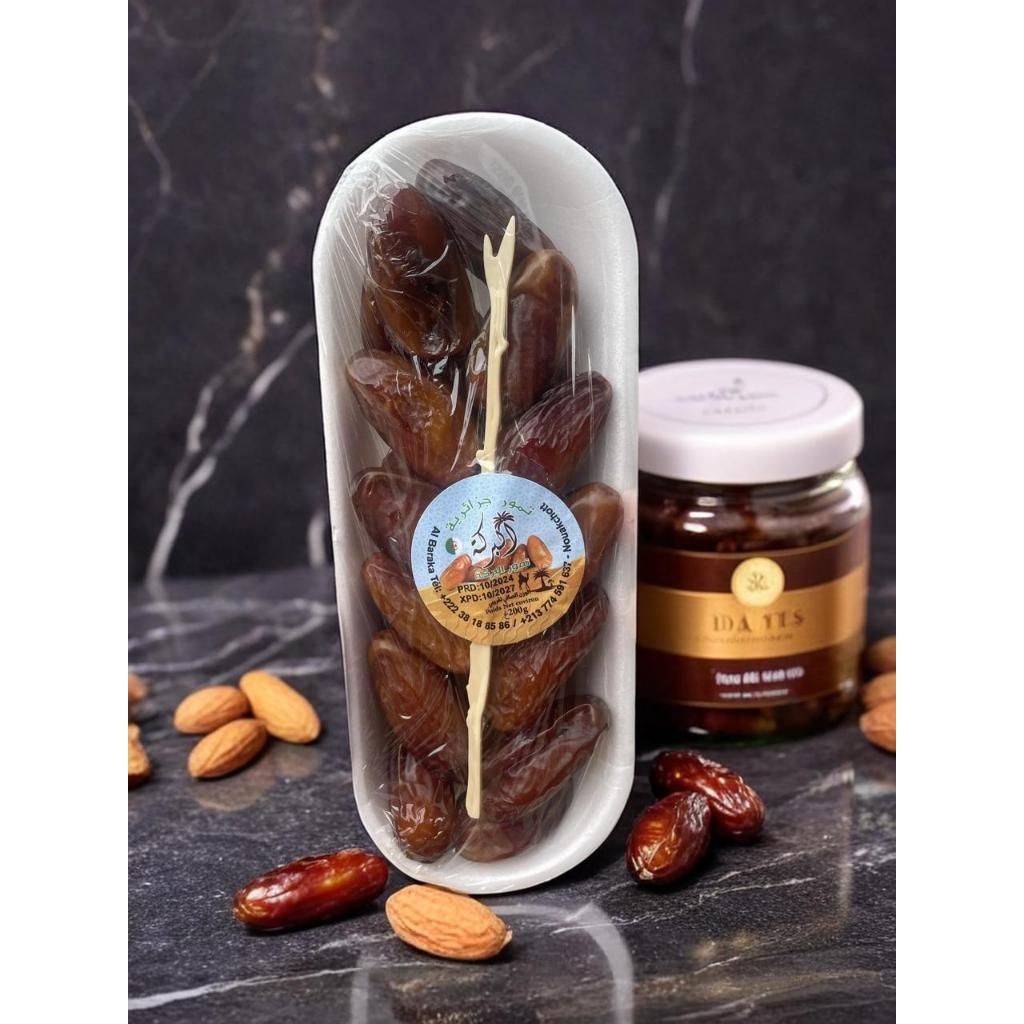 

Kurma Tunisia Madu Kemasan Aman 200gr Albaraka Premium Dates Deglet Nour Fruit Kurma Oasis
