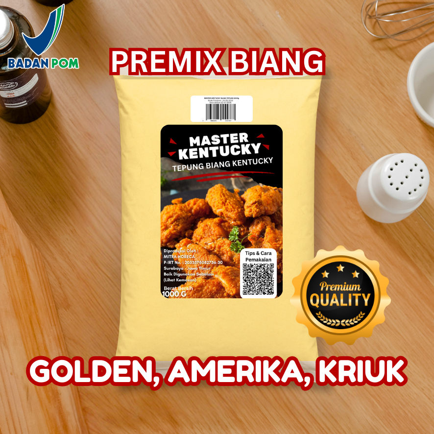 

Master Kentucky Tepung Biang Fried Chicken 1 Kg