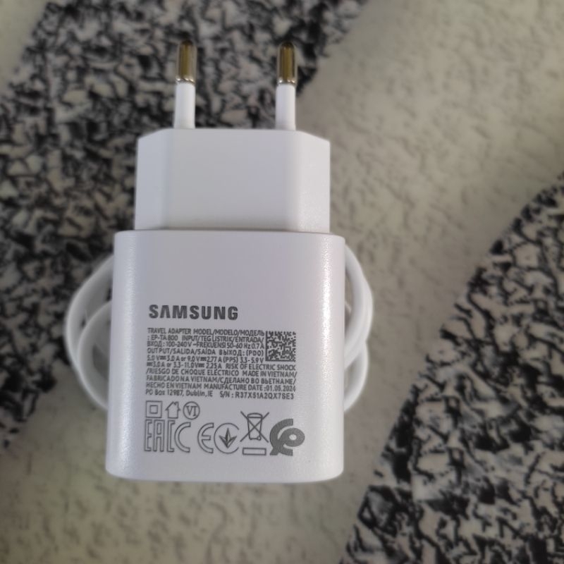 charger original copotan samsung S10|A70|A80 25WATT