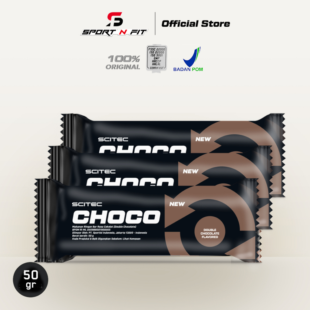

Scitec Nutrition - PROTEIN CHOCO BAR 50 Gram optimum Dietary support
