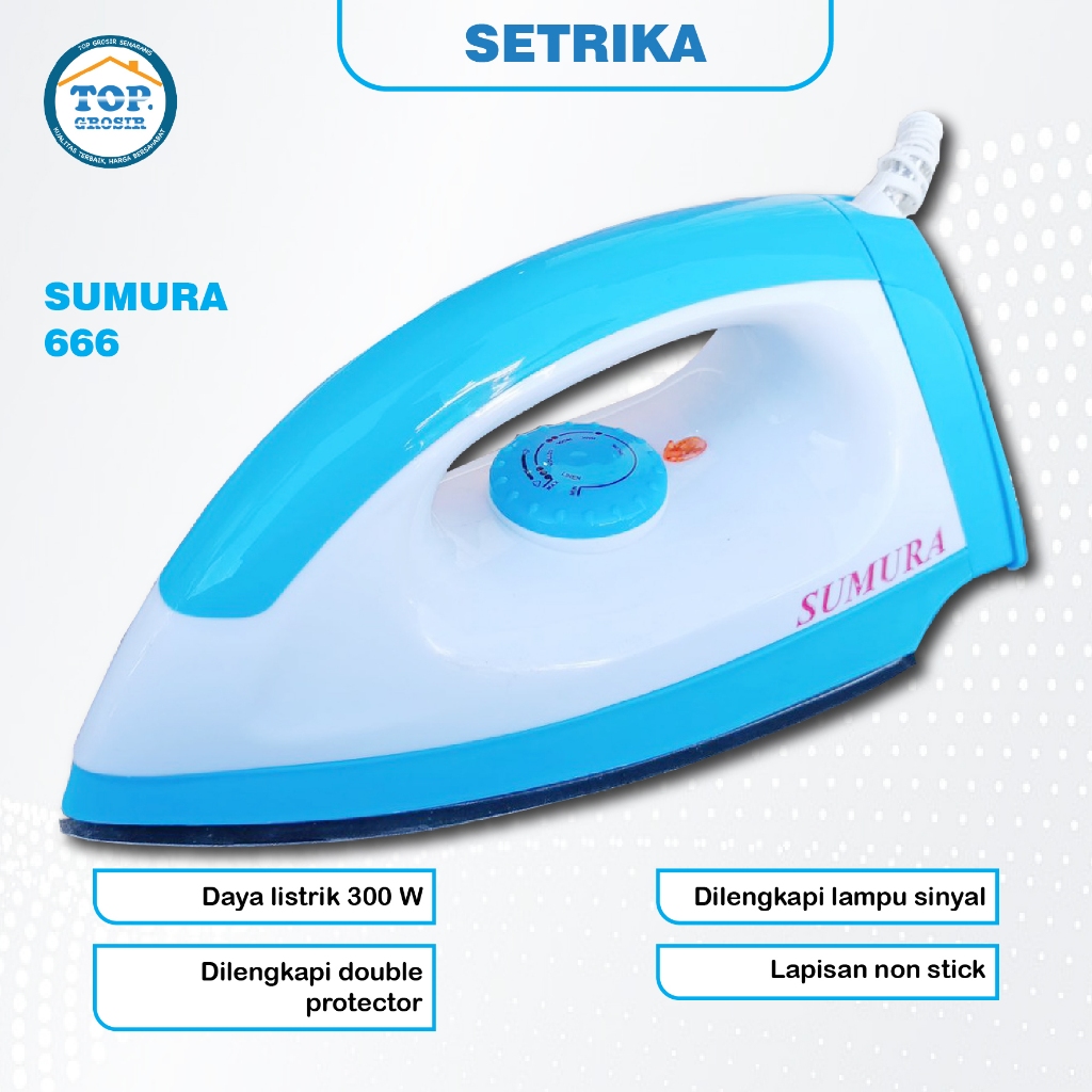 SETRIKA SUMURA 666 SETRIKA MURAH BERKUALITAS