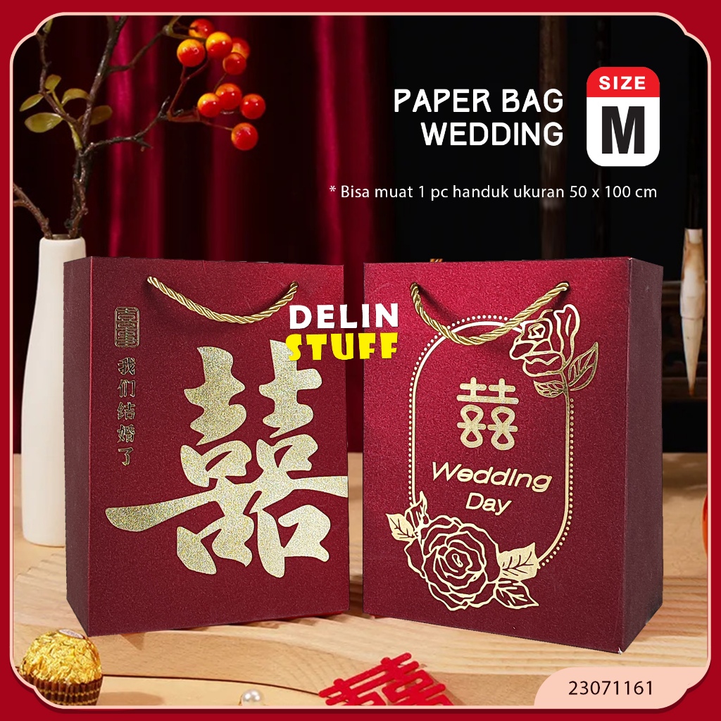 

Paper Bag Wedding Kotak Souvenir Pernikahan Paperbag Wedding Teapai Phangteh (23071161)