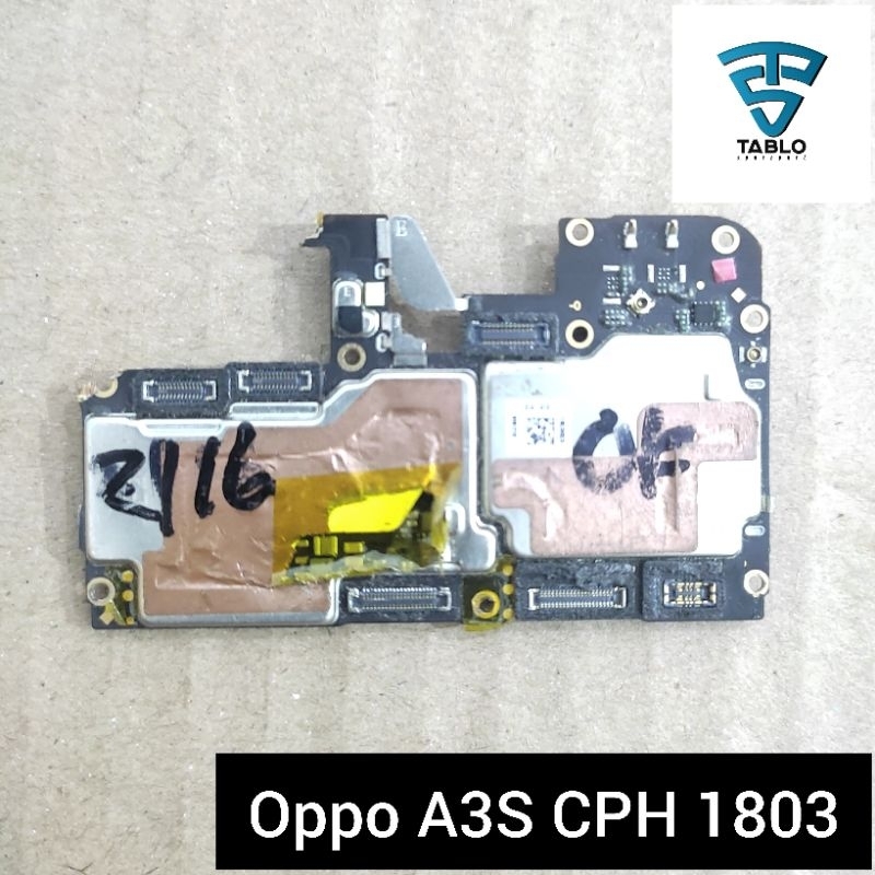 mesin Oppo a3s ram 2/16gb CPH 1803 hidup patah