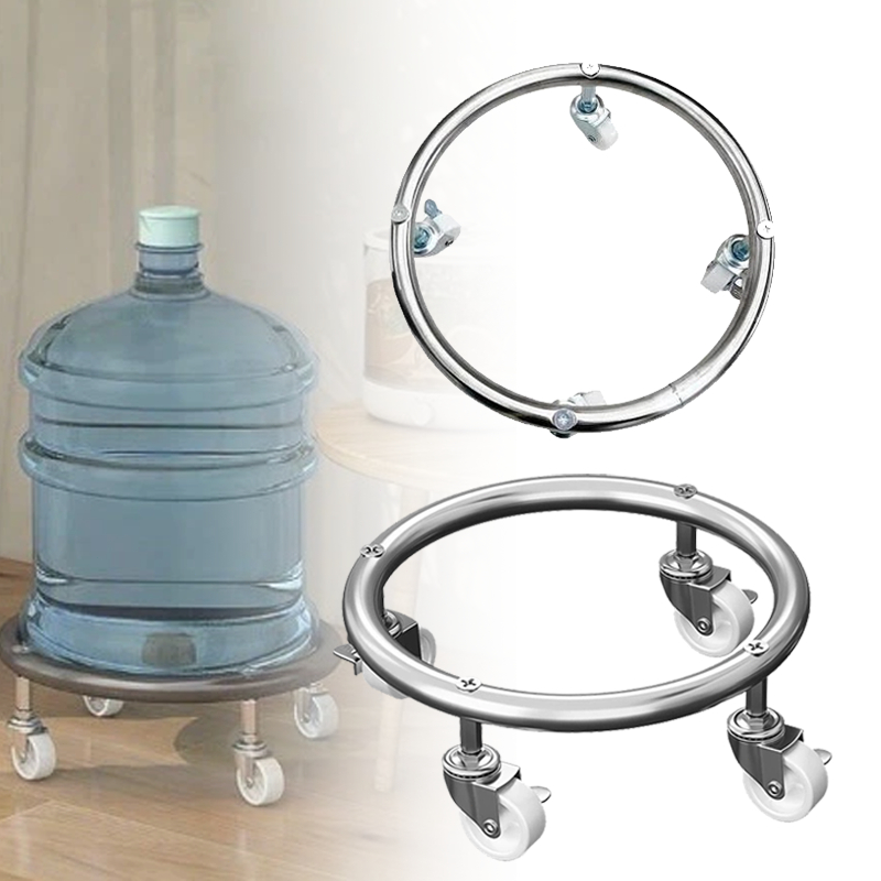 Tray Dorongan Galon dan Gas Tatakan Tabung Gas Elpiji Anti Karat Dengan Roda