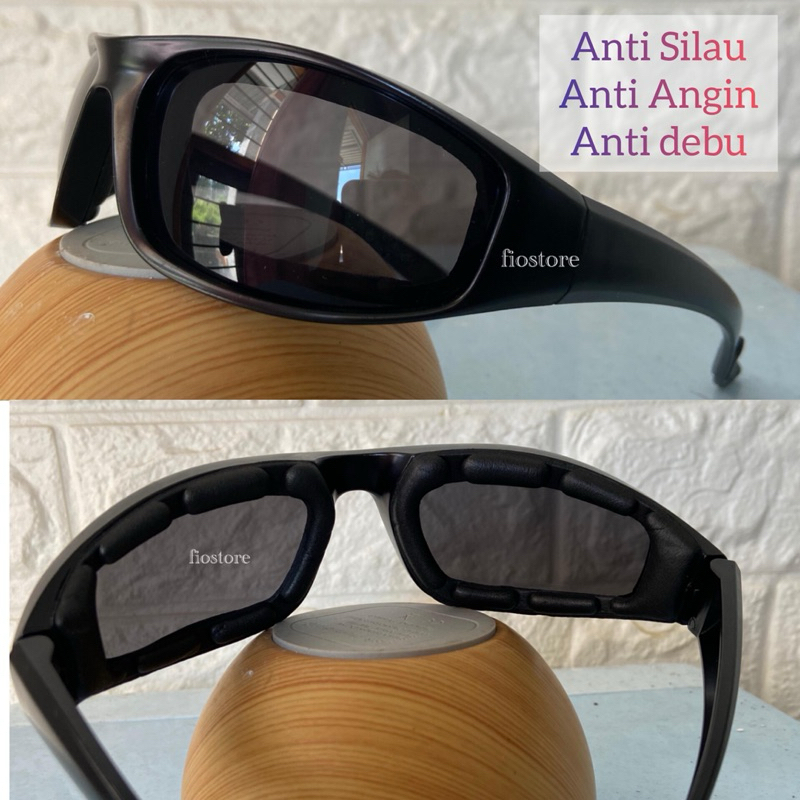 Kacamata siang malam murah kacamata anti silau anti angin dan debu