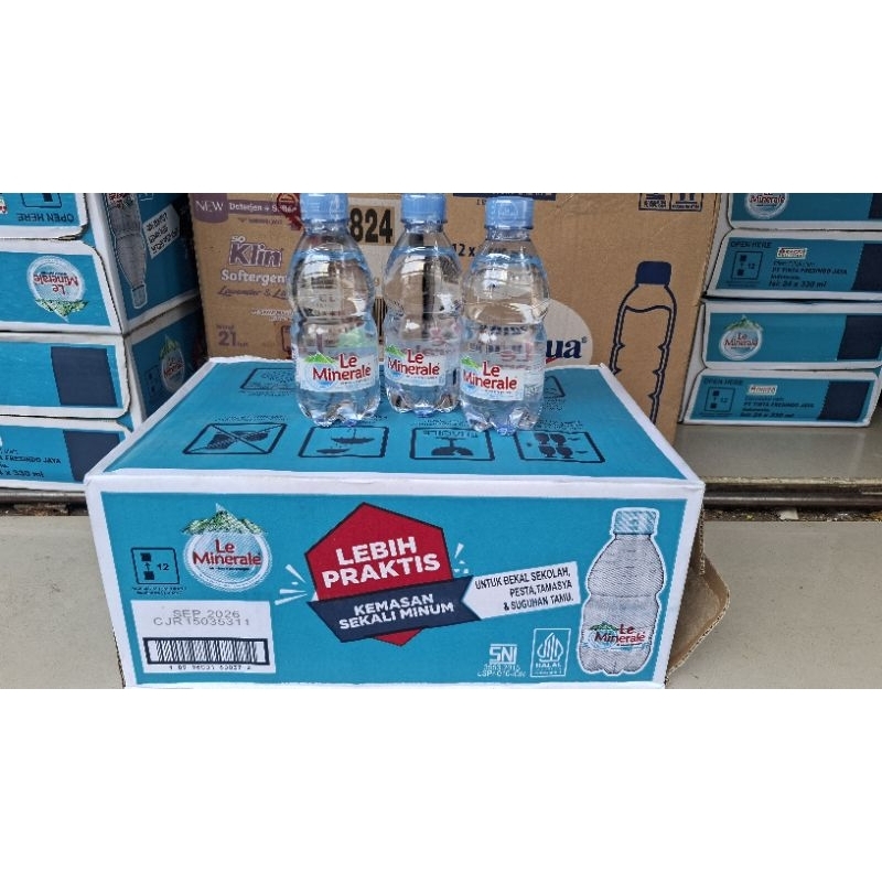 

LE MINERALE MINI 330 ML ISI 24 PCS