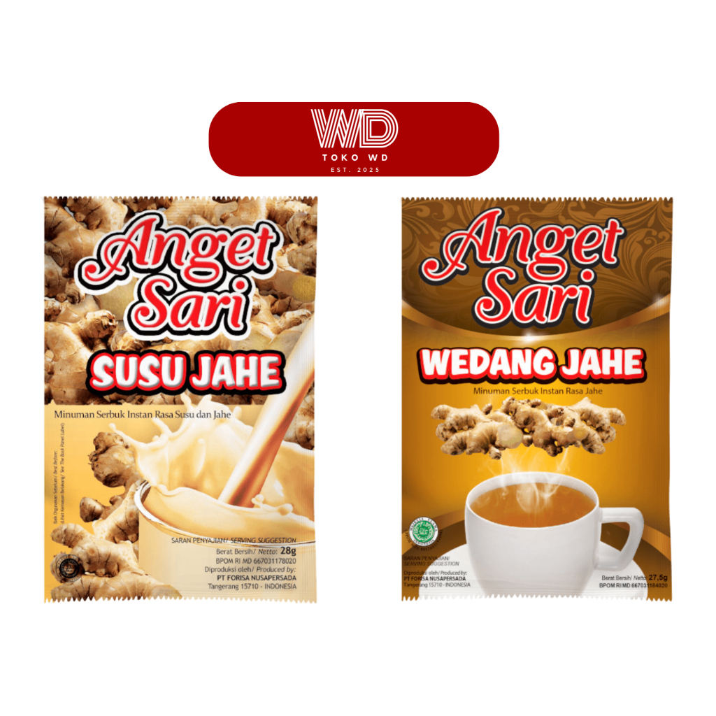 

ANGET SARI WEDANG JAHE DAN SUSU JAHE