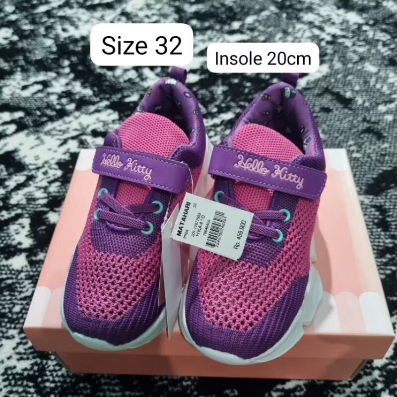 Sepatu anak Perempuan & Laki” Ori mall ( Hello kitty, Little M, Little Pony)