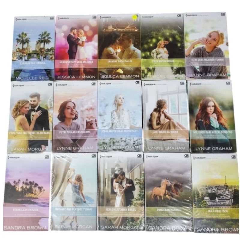 Obral Novel Original - Historical Romance / Harlequin / Novel dewasa