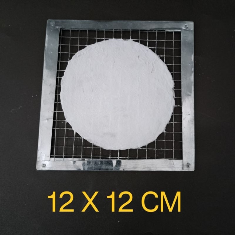 Kasa Asbes Lab 12cm  Kawat Kasa Laboratorium