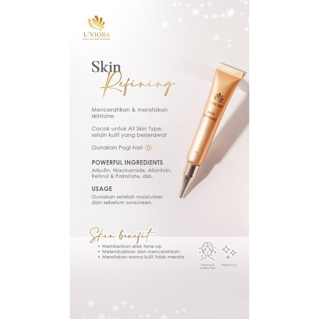 L'VIORS Skin Refining (LVIORS Semi Foundation 15gr)