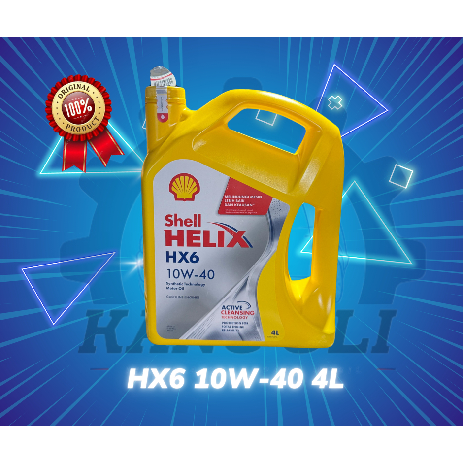OLI MOBIL SHELL HELIX HX6 10W-40 4L