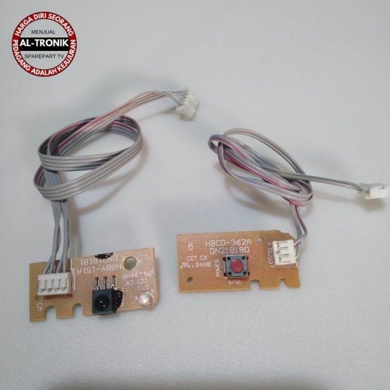 SENSOR REMOT IR TOMBOL TV LED POLYTRON 32 INCH TYPE PLD 32V1853 PLD32V1853