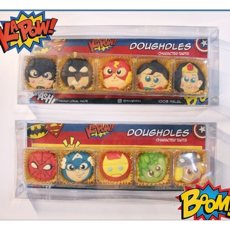 

Butter Cookies Karakter SUPERHEROES
