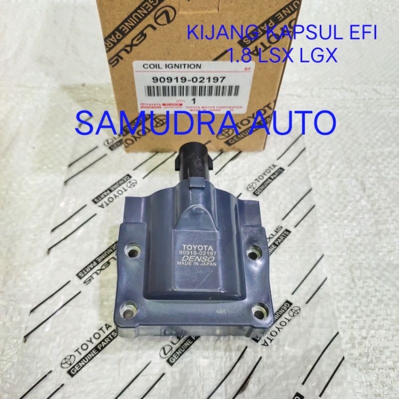 IGNITION COIL KOIL KUIL PENGAPIAN BUSI TOYOTA KIJANG KAPSUL 7K EFI 1.8 1800cc LSX LGX