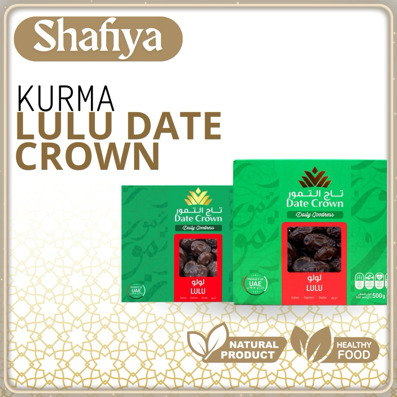 

Kurma Date Crown - Lulu & Khennaizi 500 GR