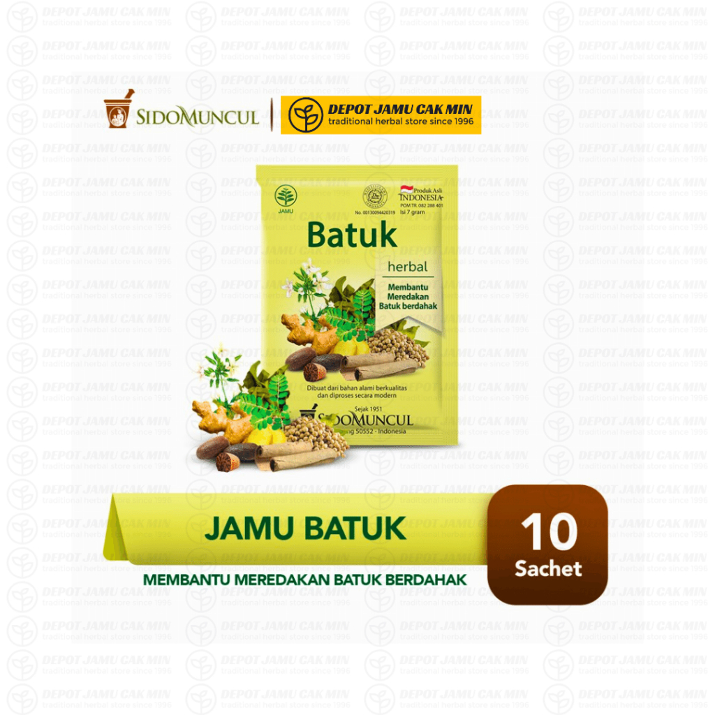 

Sido Muncul Jamu Batuk 10’s Herbal - Membantu Meredakan Batuk Berdahak