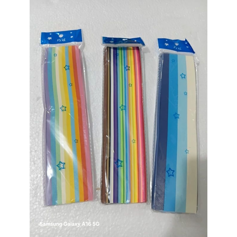 

Strip Quiling Paper Kertas Origami Bintang Kertas Origami Bintang Star Paper Kertas Bintang Quiling Paper
